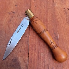 Ancien Couteau NONTRON  BOULE Manche en Buis