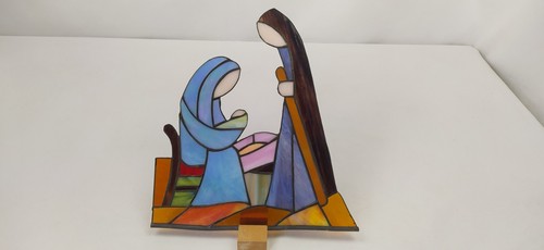 Ancien vitrail vierge - ancien,
