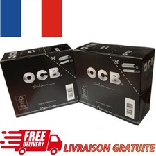 Lot de Feuilles OCB Slim PREMIUM Feuille à Rouler noir original