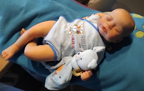 Bébé reborn endormi jules - reborn,