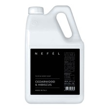 Savon Visage Et Mains NEFÈL Bois De Cèdre & Hibiscus 5 L - Interchem - Hôtel Spa