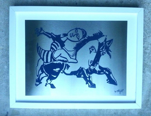 Gravure sur plaque aluminium - sur,