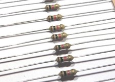 Résistance couche carbone 1/4W 5% 1K  1Kohm 1 Kohm