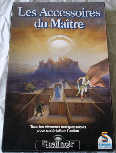 Boite jeu role oeil noir - jeu,
