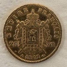 Francs napoléon 1962 - francs, or