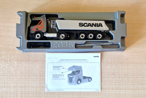 Dumpeur herpa 2657322 scania - dumpeur,