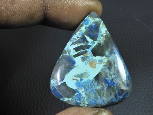 Cabochon poire shattuckite - poire,