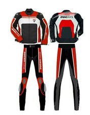Ducati tenue moto homme cuir