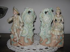 BISCUIT ANCIEN  Paire de