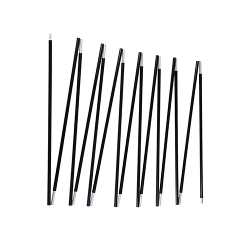 Unassembled tent poles - unassembled,