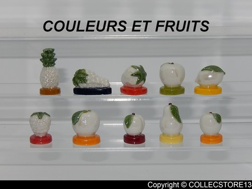 Serie complete feves fruits - serie, de