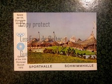 OLYMPIAD MUNCHEN 1972 JO MUNICH 1972 SCHWIMMHALLE  carte postale postcard