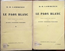 Le Paon blanc. Roman traduit de l'anglais par Jeanne Fournier-Pargoire.( 2 vol.)