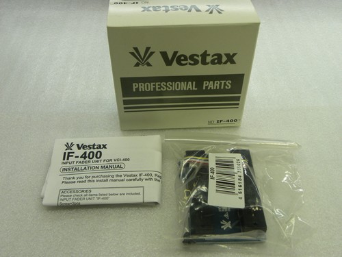 Vestax 400 input fader - vestax,