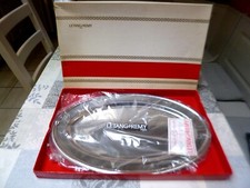 Grand plat ovale en Inox 18/10