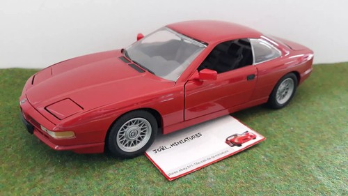 Bmw 850 coupe rouge - bmw,