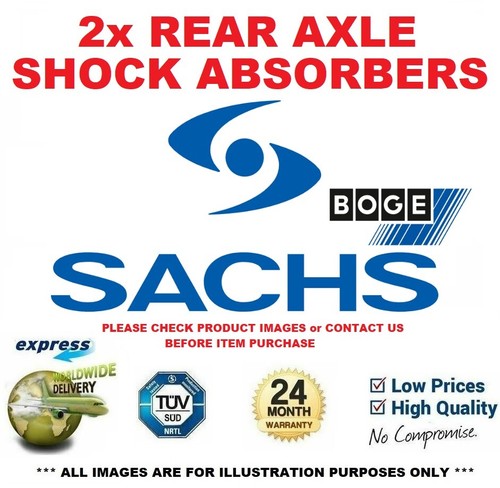 Sachs boge rear axle - axle, shock