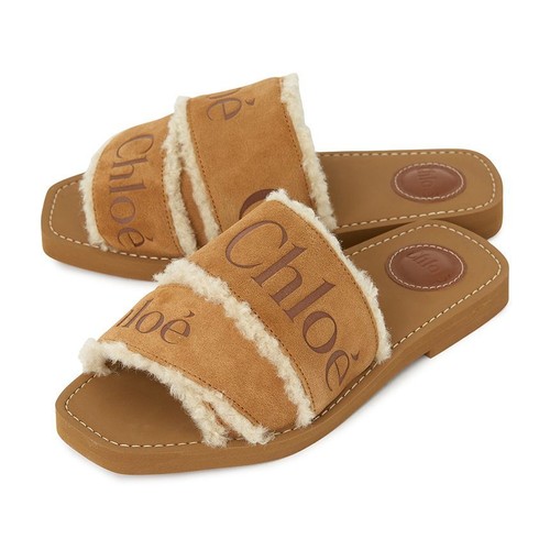 Chloe mules bois - chloe, en