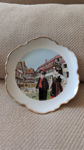 Ancienne assiette céramique - ancienne,