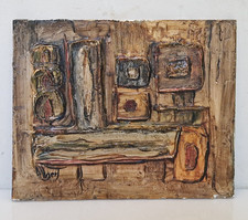 huile sur panneau contemporain