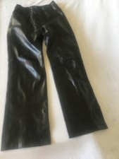 pantalon en cuir femme