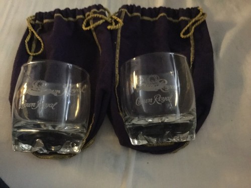 Crown royal glasses with - glasses,