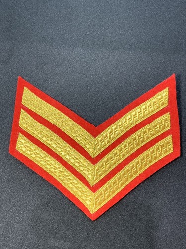 Sergeant chevron rang barres - rang,