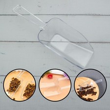 Pelle à glace transparente mini 6 pièces pelle à glace pour fête d'anniversa