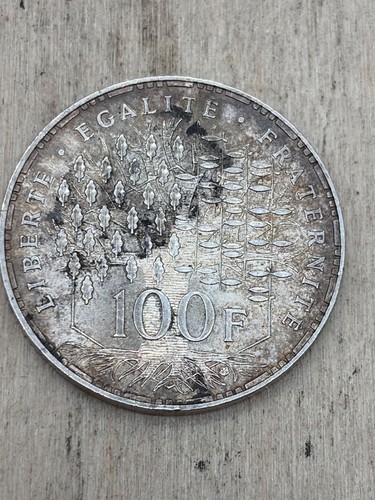 Piece 100 francs pantheon 1982 - pantheon,