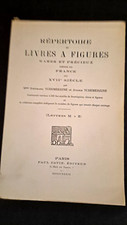 REPERTOIRE de LIVRES  a