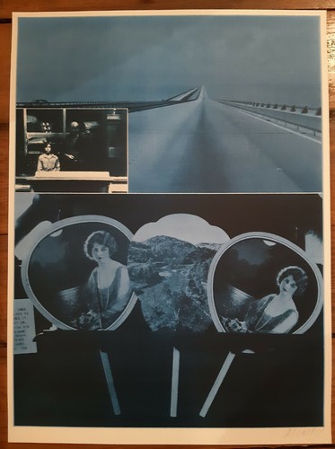 Jacques monory sérigraphie - monory,