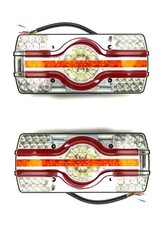 2X Néon LED Feu Arrière Avec