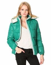 Doudoune veste bel air verte