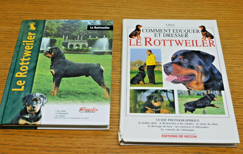Lot livres sur - 2, rottweiler