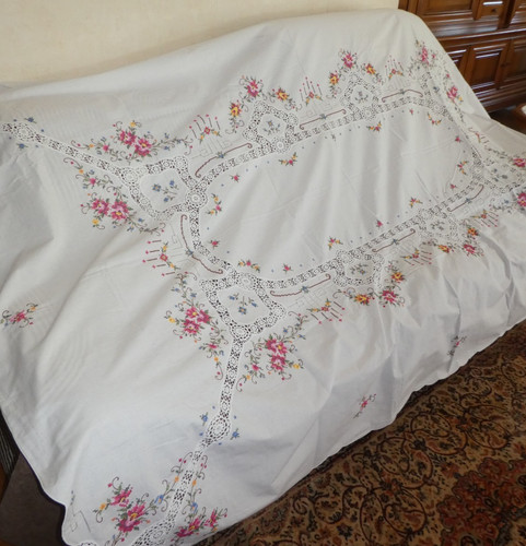 Ancienne grande nappe - grande,