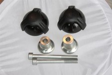 YAMAHA FZ6 FAZER protège cadre carénage tampon crash pad alu teflon 2004 2009