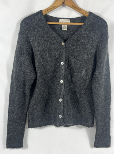 Vintage 90s mohair cardigan - 90s,