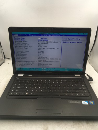 Compaq presario cq62 - -, boots