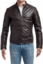 Blouson homme en peau d'agneau