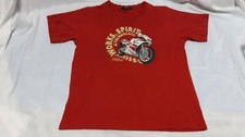 Doublefocus Yamaha TZR250 3MA Graphic Red T-Shirt L Works Spirit Racing Moto Tee