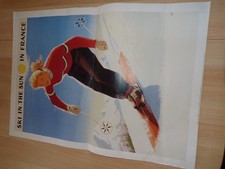 Ski in The Sun In France - 50x70 - Affiche POSTER