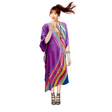 Aurore Caftan Paréo Plage