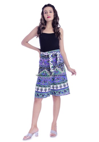 Jupe enveloppante indienne - jupe,
