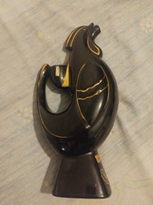 Bouteille céramique époque art déco Liqueur D'or Paul Garnier Enghien 1920