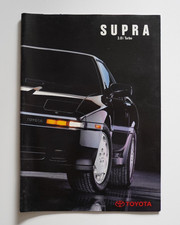 Catalogue brochure livre publicité Toyota Supra 26 pages