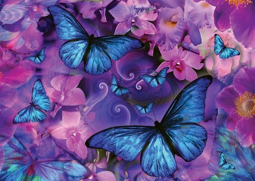 Puzzle violet morphéus - morphéus", 1000