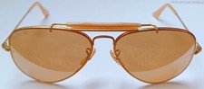 Lunettes de soleil Ray Ban RB5814 "The General" 1937-1987 plaquées or 24 carats