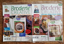 Lot de 2 Magazines Broderie