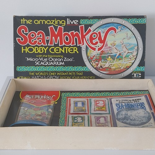 Vintage 1973 sea - sea-monkey, kit