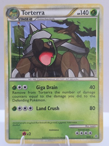 Torterra holo rare hgss - torterra,